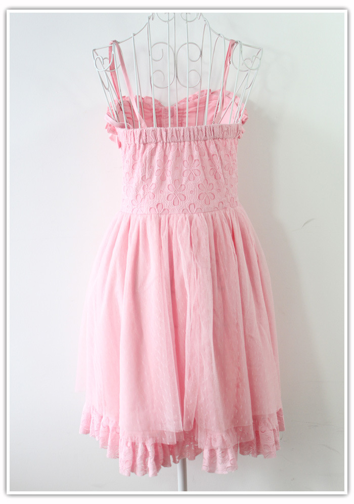 阿依莲专柜正品 2012夏装新款 <em>胸衣</em>式网<em>纱</em>连衣