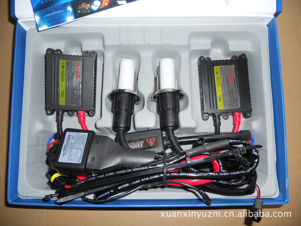 HID氙气灯汽车氙气灯外贸出口专用OEM,H4,9004/7摆角套装AC
