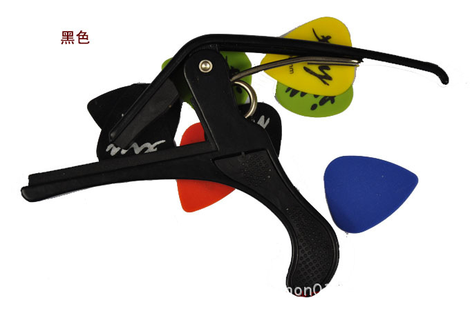 【批发吉他大小卡式合金变调夹 多色可选 吉他