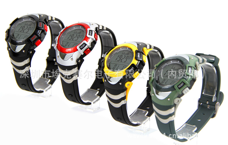 手表款电子钓鱼气压计 _ 手表款电子钓鱼气压