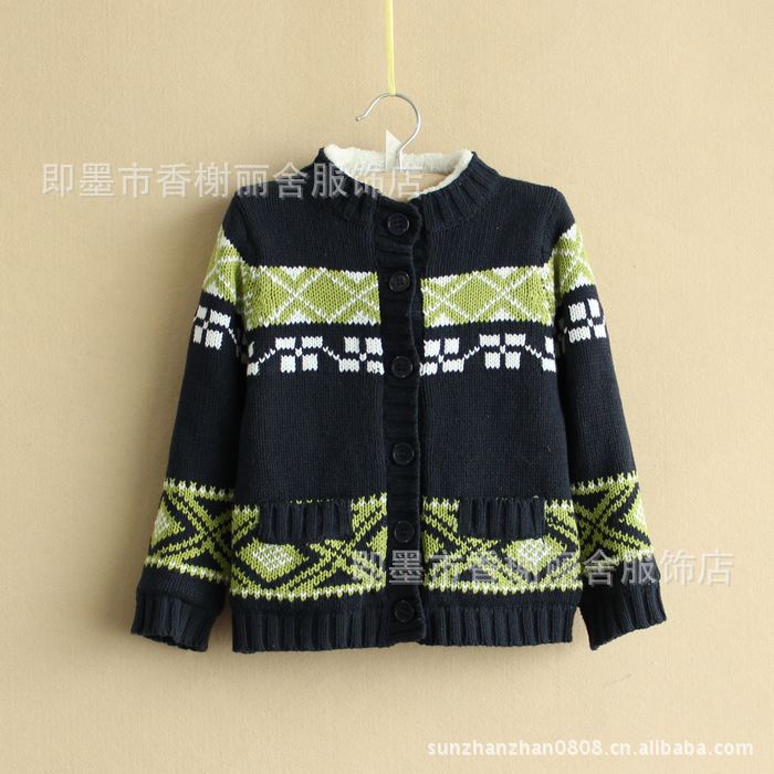 2012新款 秋装儿童<em>毛衣</em>批发 <em>男童翻领毛衣</em> 中童