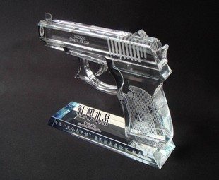 批发采购水晶工艺品-广州水晶工艺品手枪,水晶