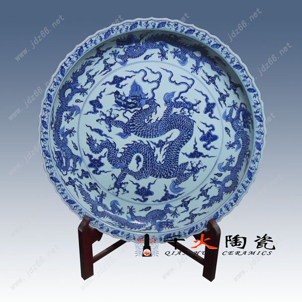 28五龙乘云陶瓷大盘DJCP01800028-120