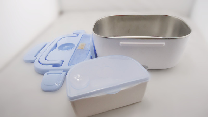 哈森加热饭盒 内胆不锈钢 插电热饭盒 保温饭盒