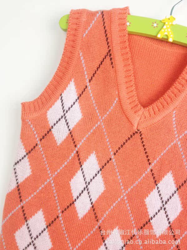 【2012新款秋装 卡贝树童装<em>毛衣</em> <em>儿童毛衣背心</em>