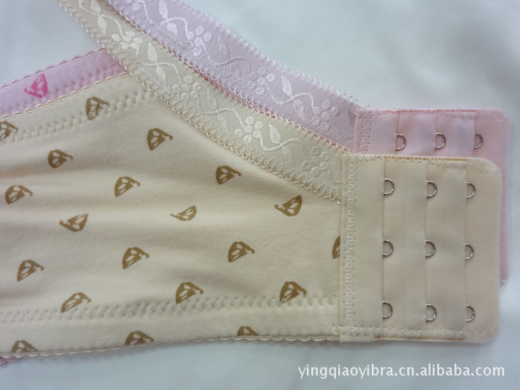 【厂家直销妈妈专用哺乳内衣喂奶<em>胸罩</em>小鱼<em>印花</em>