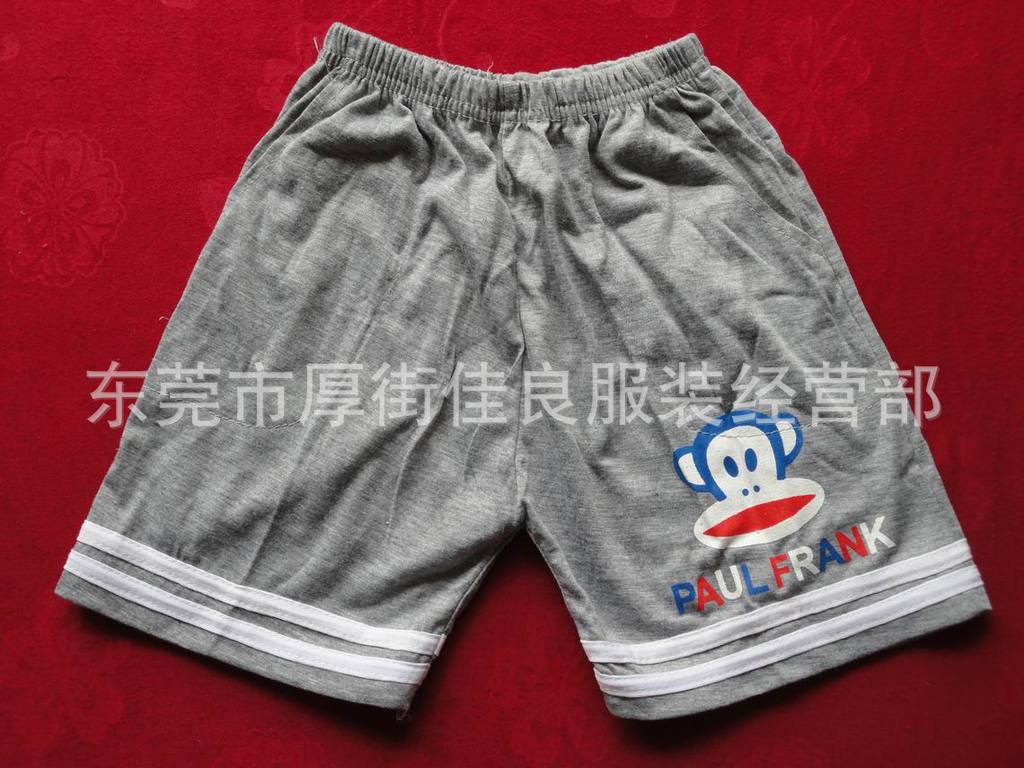 【批发童裤 童装<em>短裤</em> <em>大嘴猴图案短裤</em> (图)】价