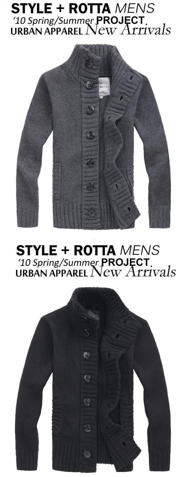 2012秋冬新款男士加厚<em>立领开衫羊毛</em>毛衣<em>保暖</em>