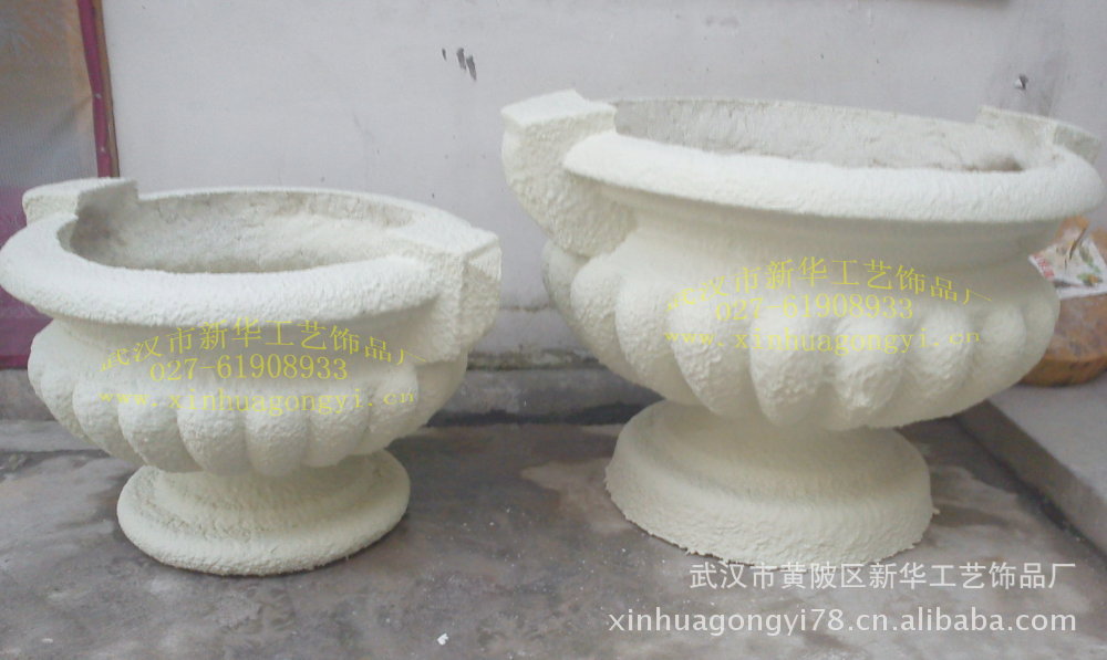 grc制品\/grc构件\/水泥构件\/GRC花盆图纸订做厂