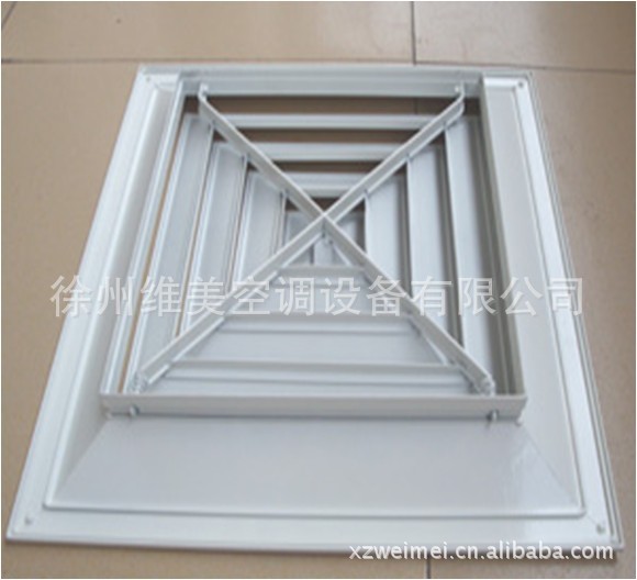 铝合金散流器背面