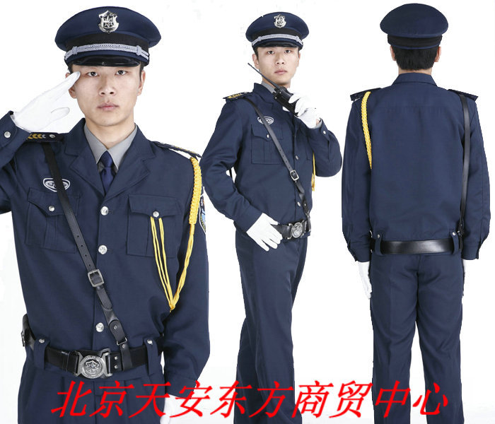 2012新款保安制服新式保安服工装制服服装厂