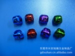 供应旭瀚真空电镀铃铛 彩色十字铃铛 圣诞铃铛 单价0.1元