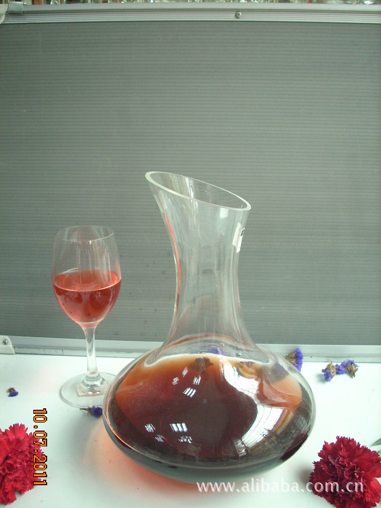 玻璃醒酒器 玻璃快速醒酒器 玻璃斜口壶 玻璃壶