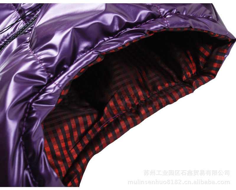 清仓特价 女装批发 女式<em>面包</em>棉<em>亮面马甲</em>/<em>马夹</em>背