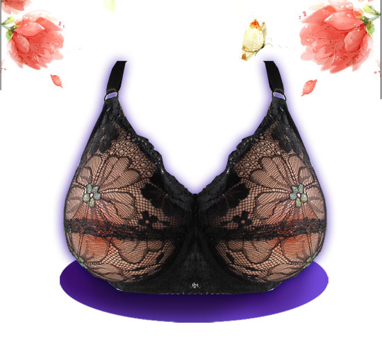文胸-蕾丝罩杯文胸 CD变装硅胶义乳假胸插片 硅胶义乳专用文胸 插口式-文胸尽在