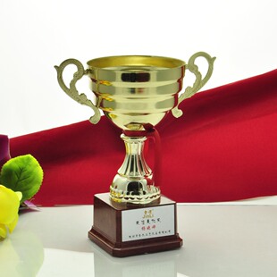 批发采购金属工艺品-金属冠军亚军季军奖杯 高