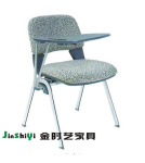 供应寫字板椅,東莞布料培訓椅,高檔帶寫字板培訓椅