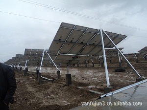 单轴跟踪与双轴跟踪系统的比较及华方水平仰角