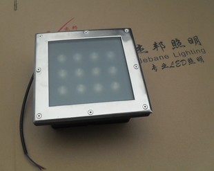 LED埋地灯-大功率LED埋地灯12W方形地埋灯