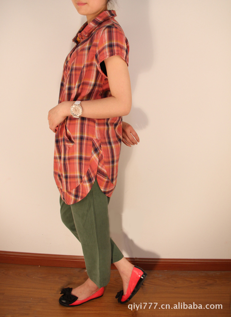 批发采购大码女装-【绮怡】2012夏季女装 棉麻