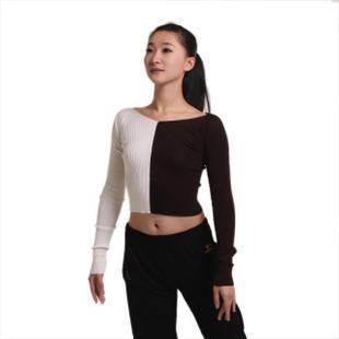 <em>红</em>舞鞋舞蹈<em>服装</em> 女款 练功 <em>广场舞毛衣</em> 时尚健身