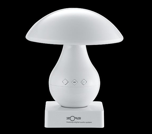 蘑菇灯 台灯音箱 插卡音箱 感应灯 蘑菇音响 M