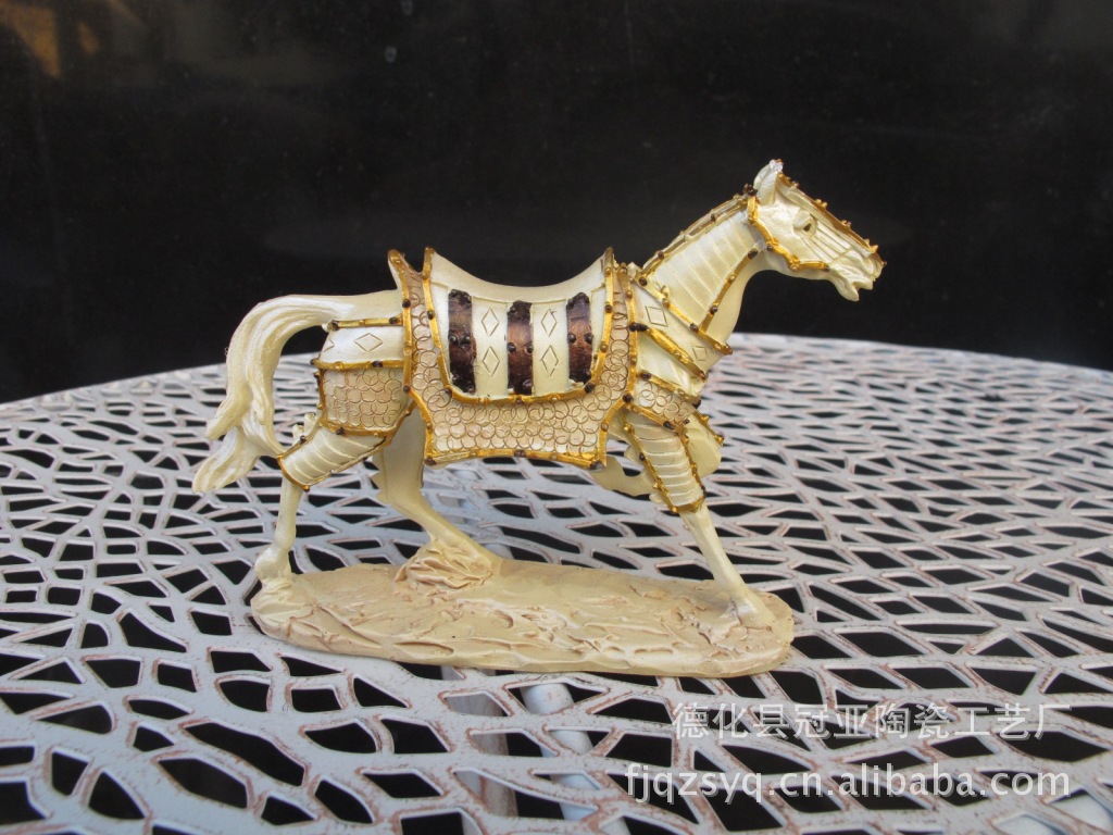 家居礼品 欧式汗血宝马装饰摆设高端产品家居