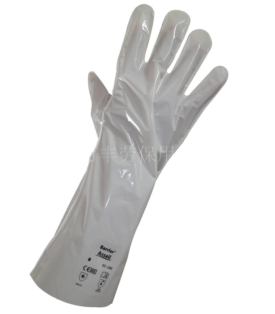 安思尔 Barrier2-100抗化学品防护手套,化工、