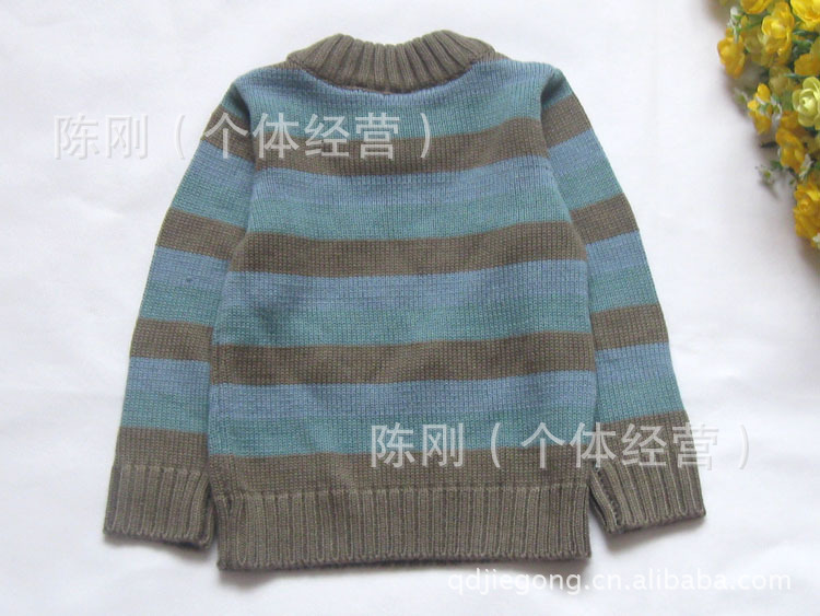 外贸原单<em>儿童毛衣</em>前胸刺绣<em>维尼小熊</em>毛衣 彩色