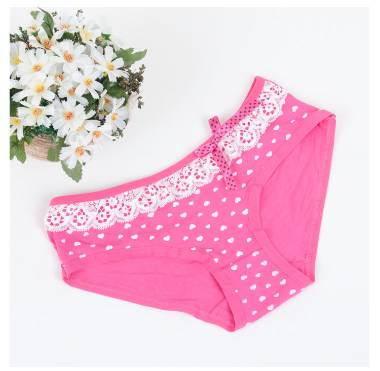 <em>莫代尔纯棉</em>蕾丝女<em>内裤</em>女士无痕提臀碎花女士内