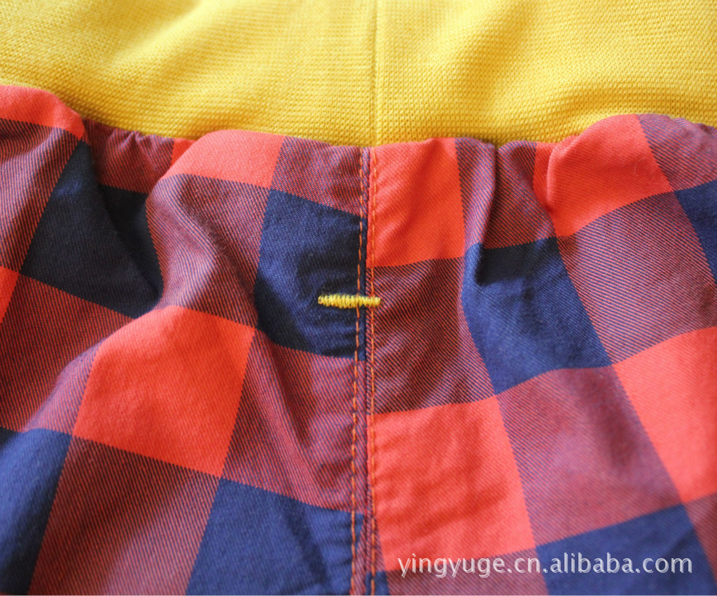 <em>12年夏季</em>童装新款<em>短裤</em> <em>流行</em>格子<em>短裤</em> 织里厂家