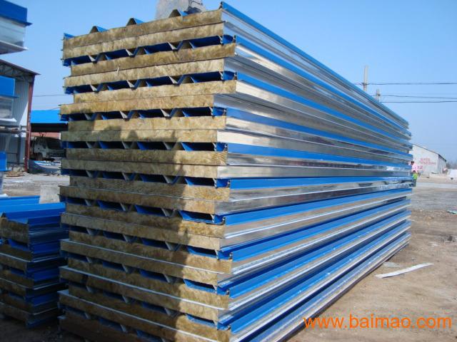 厂家直销、钢结构标准厂房 彩钢板 各种墙板 量