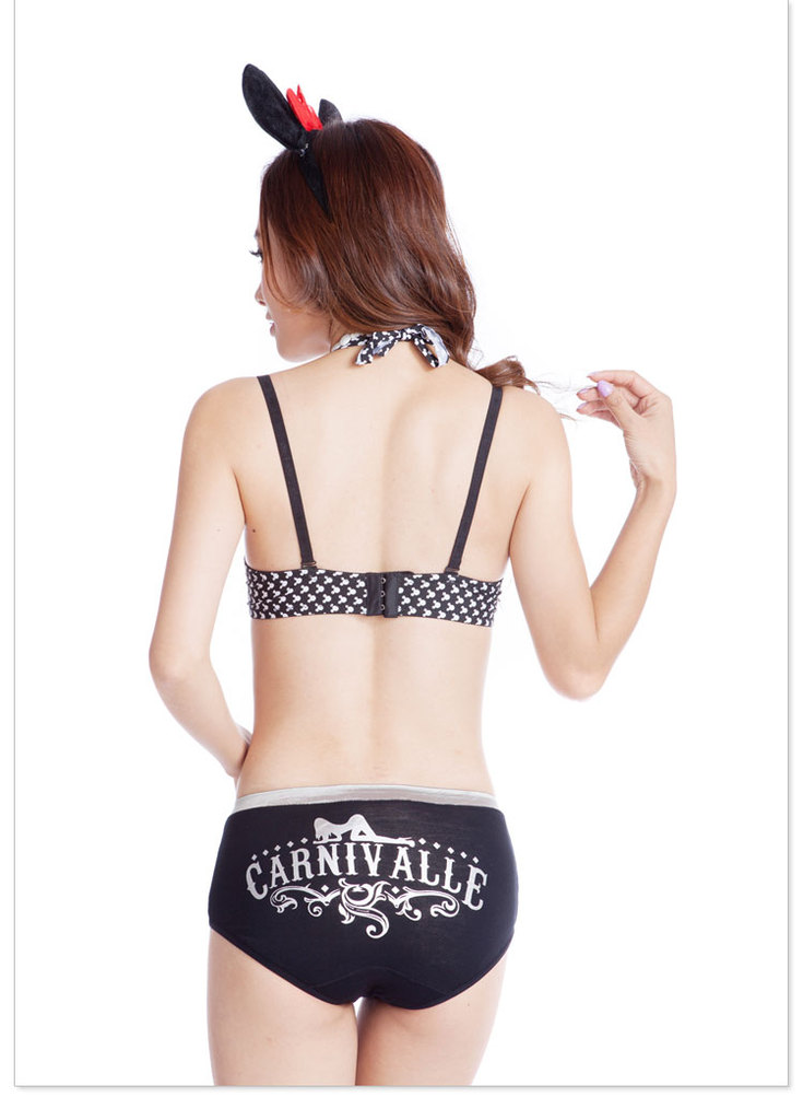 N6083奇奇可爱<em>文胸</em> <em>挂脖肩带两用</em> 多功能<em>少女</em>