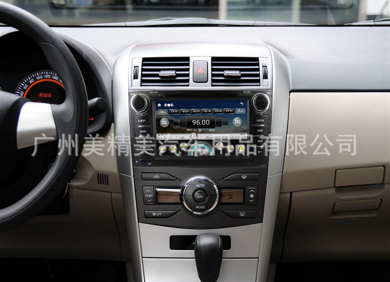 厂家直销2012款丰田卡罗拉专用车载7寸dvd导航一体机gps导航仪