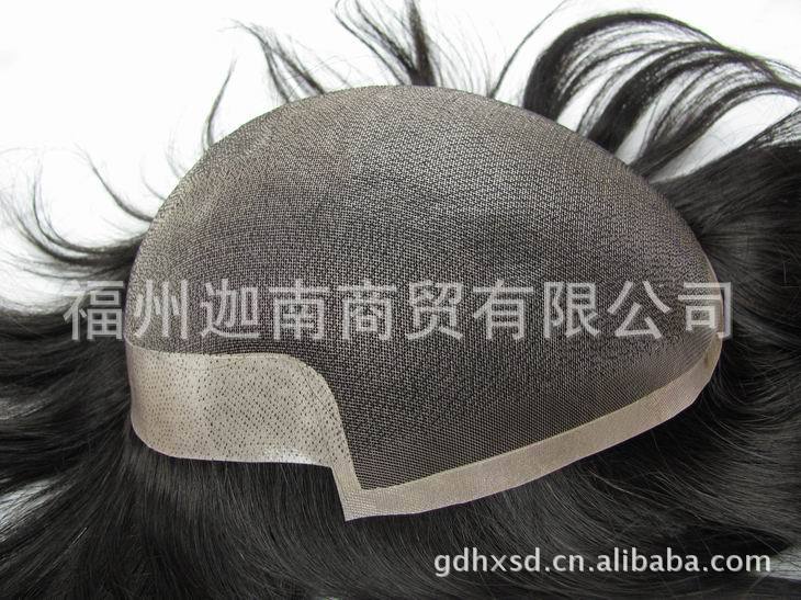 补发 补发块 发顶 补顶 片发 医疗补发 头套 手织补发 100%人发