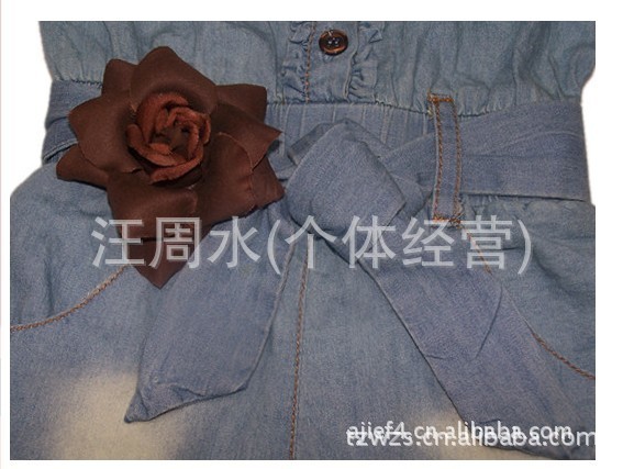 【2012 外贸原单 【<em>ZARA</em>】*夏装牛仔<em>连体短裤</em>