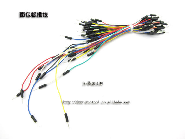 65条/套面包板连接线 跳线插线 多功能万能板导线