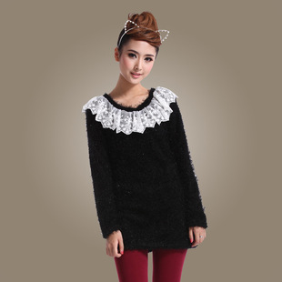 发采购蕾丝衫、雪纺衫-T50150 <em>女士服装批发</em>厂