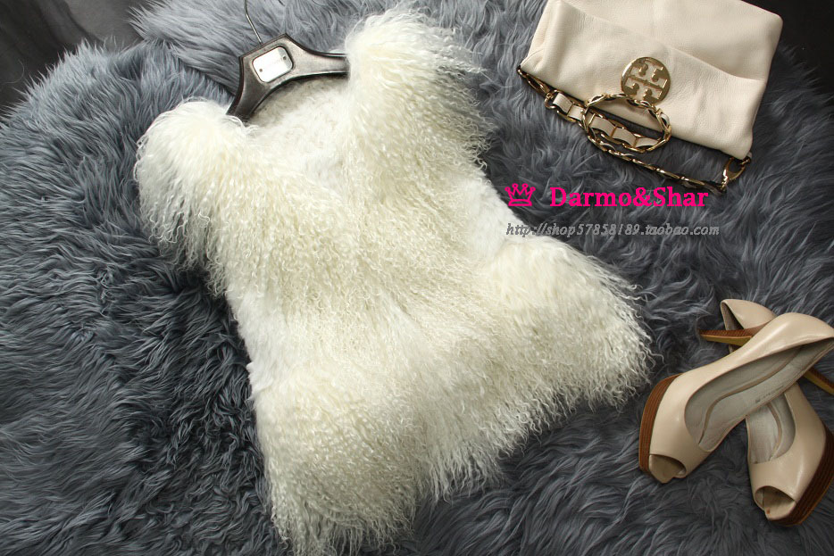 厂家直销 韩版皮草2012<em>新款</em> 羊羔毛/獭兔<em>毛马甲</em>
