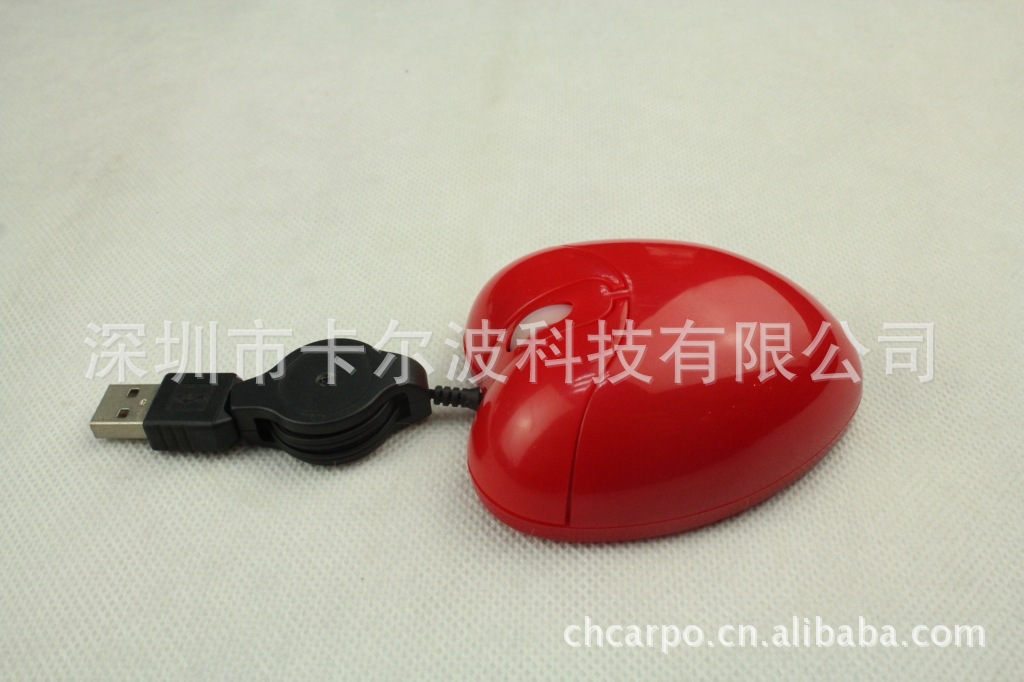 礼品鼠标 心心相印礼品心形鼠标 卡尔波C175礼品鼠标