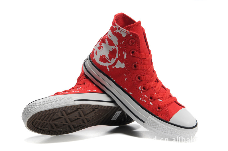 【高帮鞋<em>女板鞋</em> <em>匡威</em>/<em>CONVERSE</em> LOGO五星