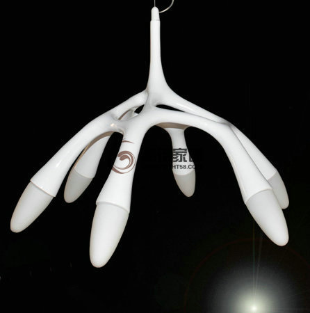 烟斗树脂吊灯 现代简约树脂吊灯 树脂灯 现代吊