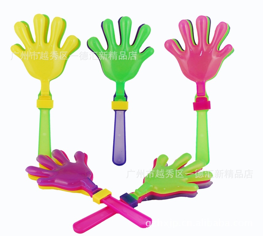 批发采购助威道具-彩色小拍手 夜光小拍手 舞会