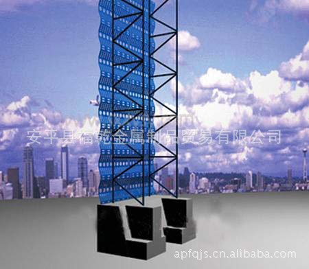 防风网支护结构 防尘网地下基础 挡风板安装 挡