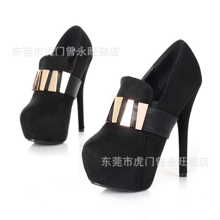 一件代发 新款高跟鞋<em>批发</em> 时尚欧美<em>女鞋</em> 超高细