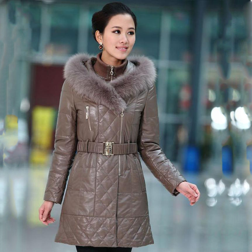思怡之家皮羽绒服<em>皮衣</em>真皮<em>女装</em>海宁<em>皮草</em>批发代