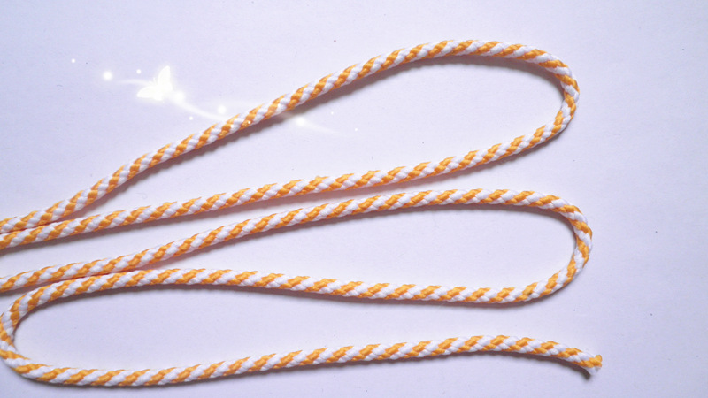 带、绳、线-供应,涤纶绳,间色绳,彩色编织绳,圆