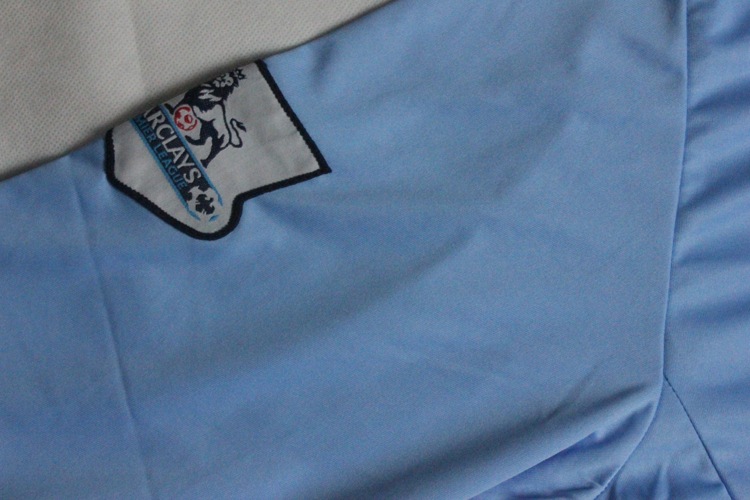 【现货供应13-14赛季曼城主场长袖球衣 长袖足