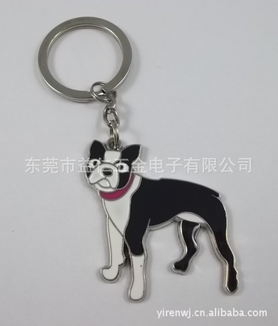 (生产供应)超可爱动物狗钥匙扣 创意钥匙扣 滴