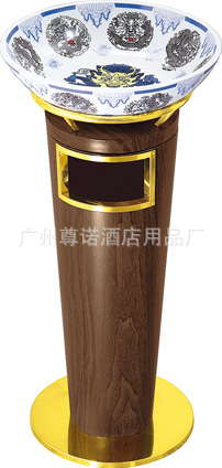 A-078D宝鼎烟灰桶(配九龙戏珠盆)